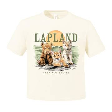 Natural Arctic Wildlife, Lapland Kids T-shirt