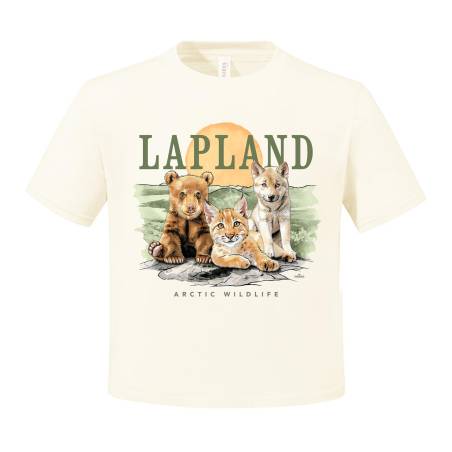 Natural Arctic Wildlife, Lapland Kids T-shirt
