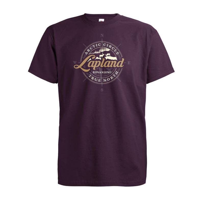 Mountain Blue Lapland Compass T-shirt