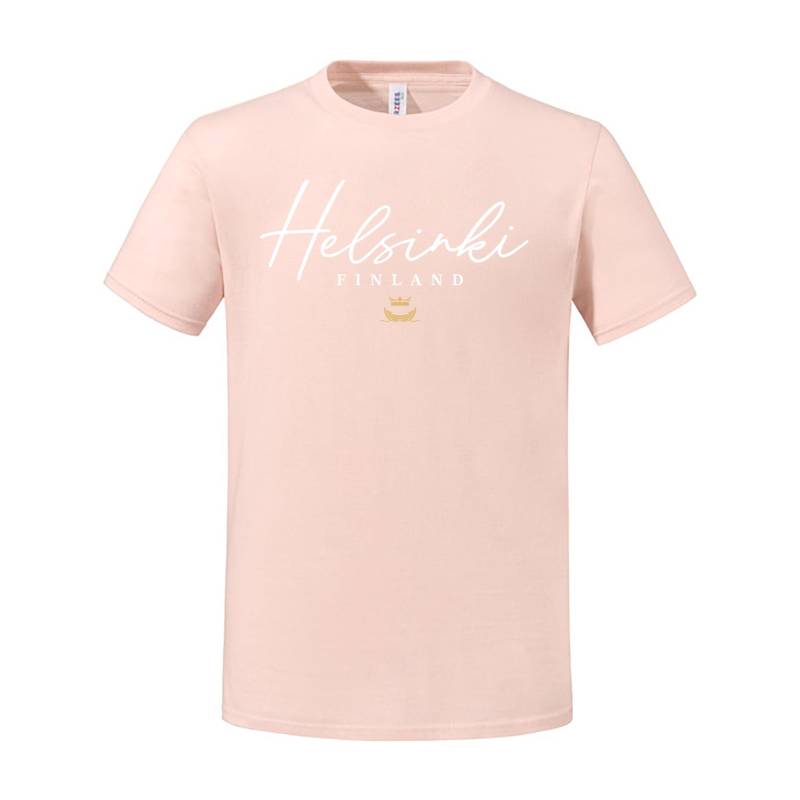 Soft rose Helsinki kaunokirjoitus T-paita