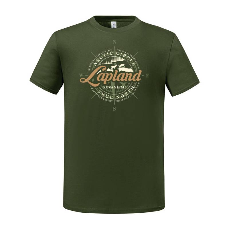 Mountain Blue Lapland Compass T-shirt