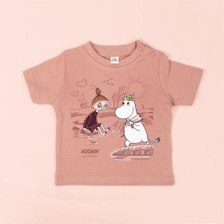 Soft rose Mymble and Snorkmaiden Baby T-shirt